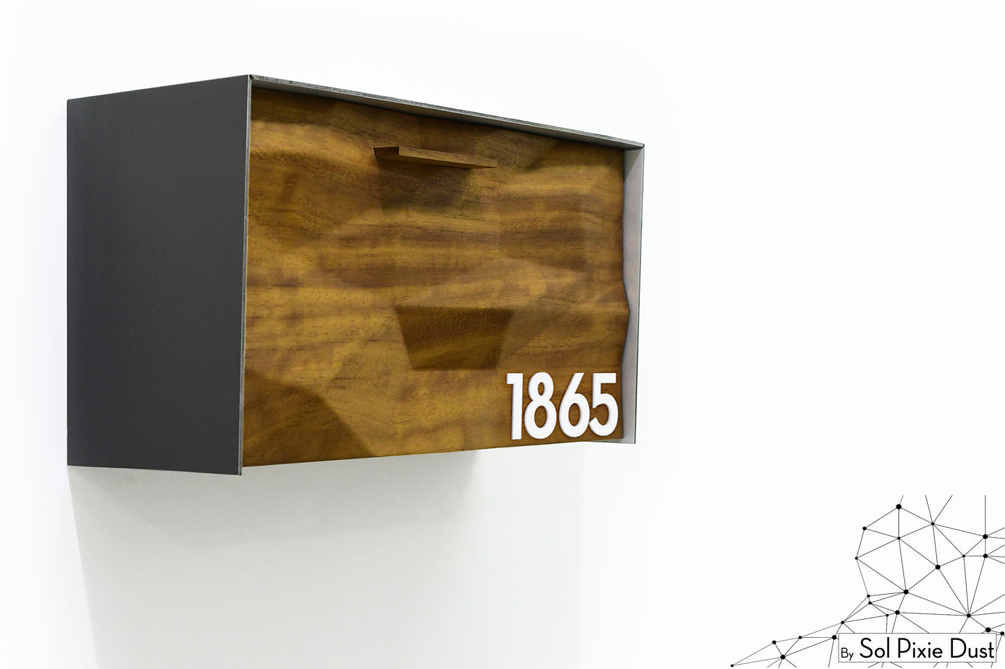 Modern Wall Mounted Mailbox Type 3