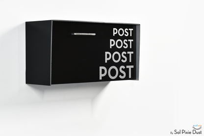 Modern Wall Mounted Mailbox Type 3