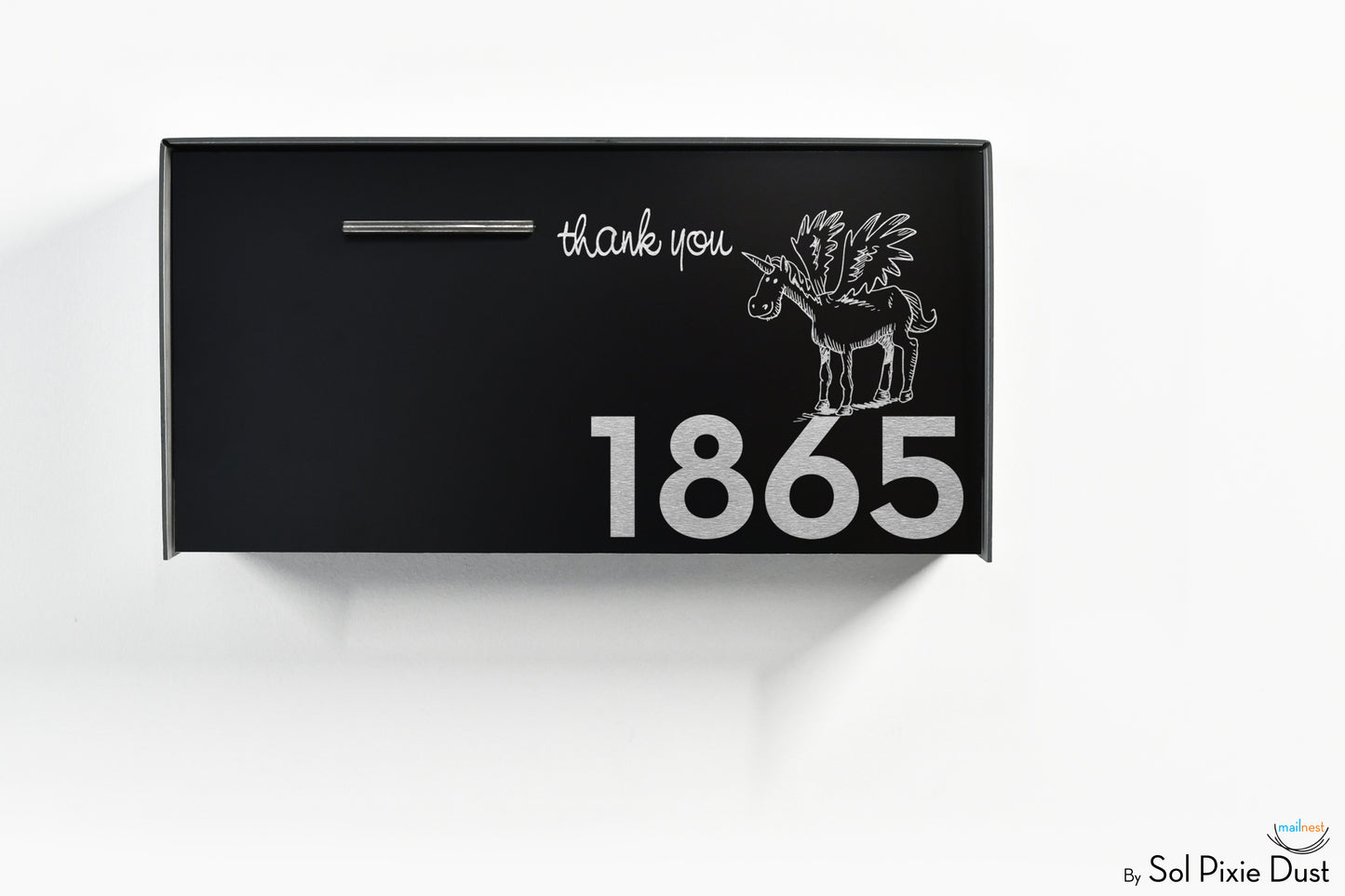 Modern Wall Mounted Mailbox Type 3