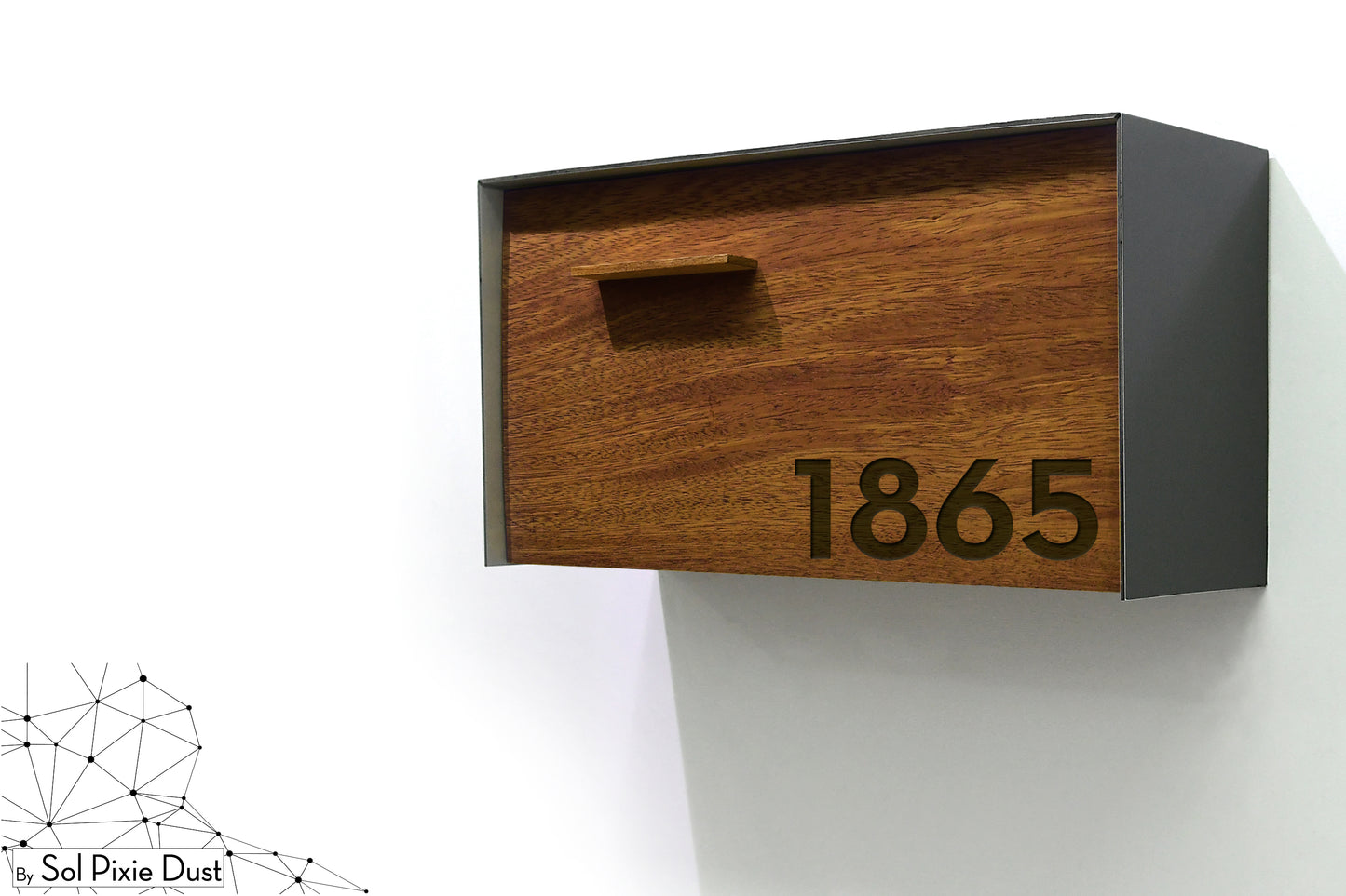 Modern Wall Mounted Mailbox Type 3