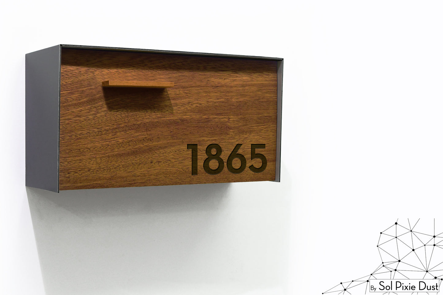 Modern Wall Mounted Mailbox Type 3