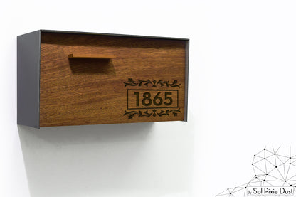 Modern Wall Mounted Mailbox Type 3