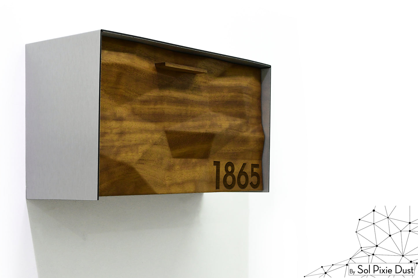 Modern Wall Mounted Mailbox Type 3
