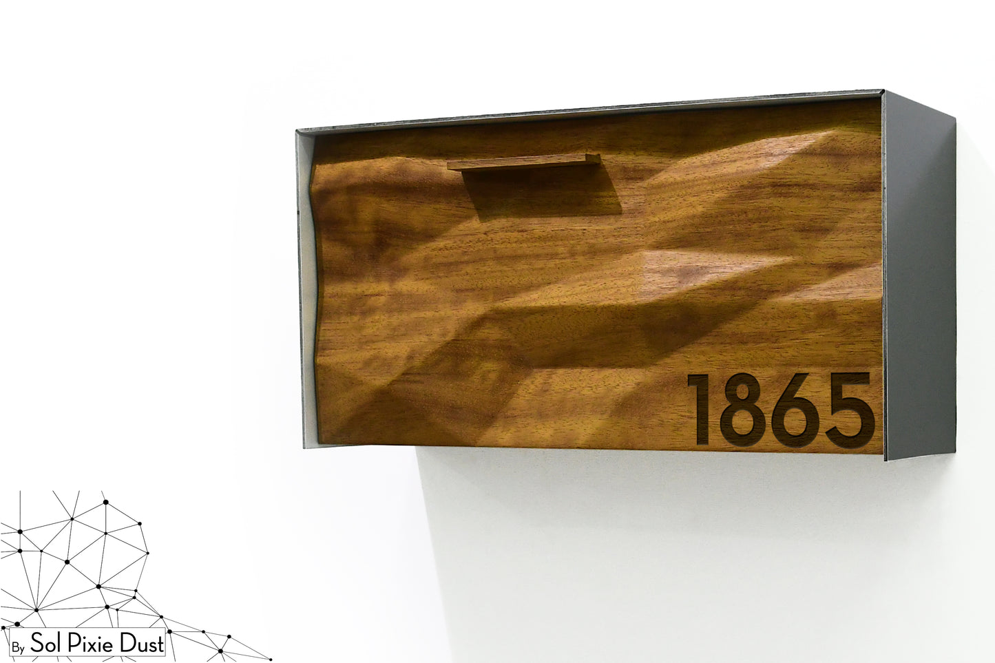 Modern Wall Mounted Mailbox Type 3