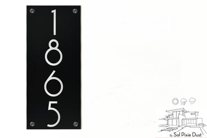Aluminum (ACP) Engraved Address Plaque