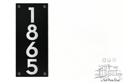 Aluminum (ACP) Engraved Address Plaque