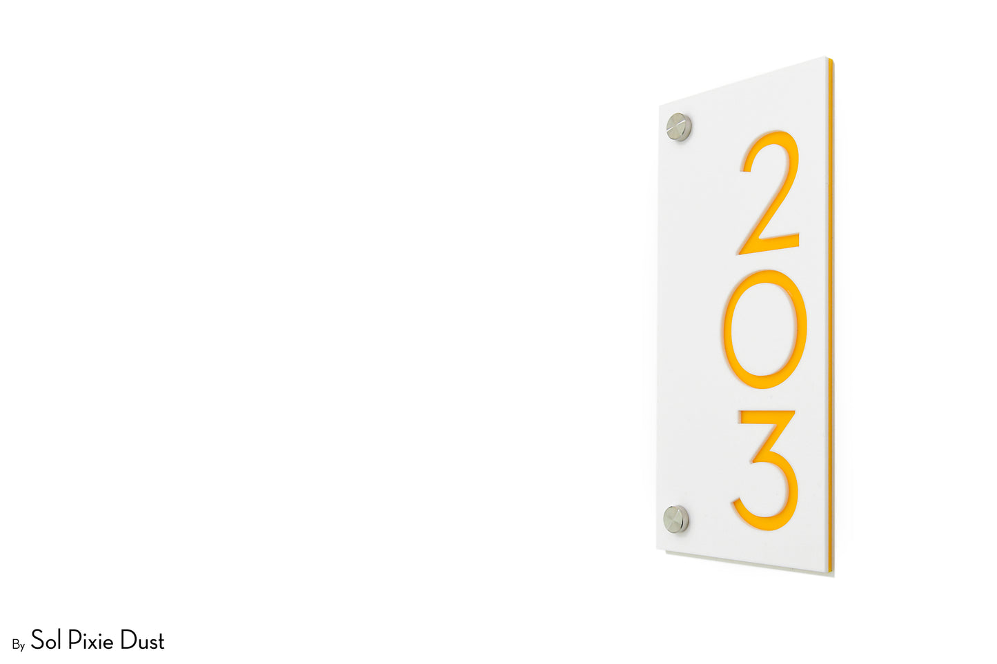 Acrylic Address Plaque - Signs