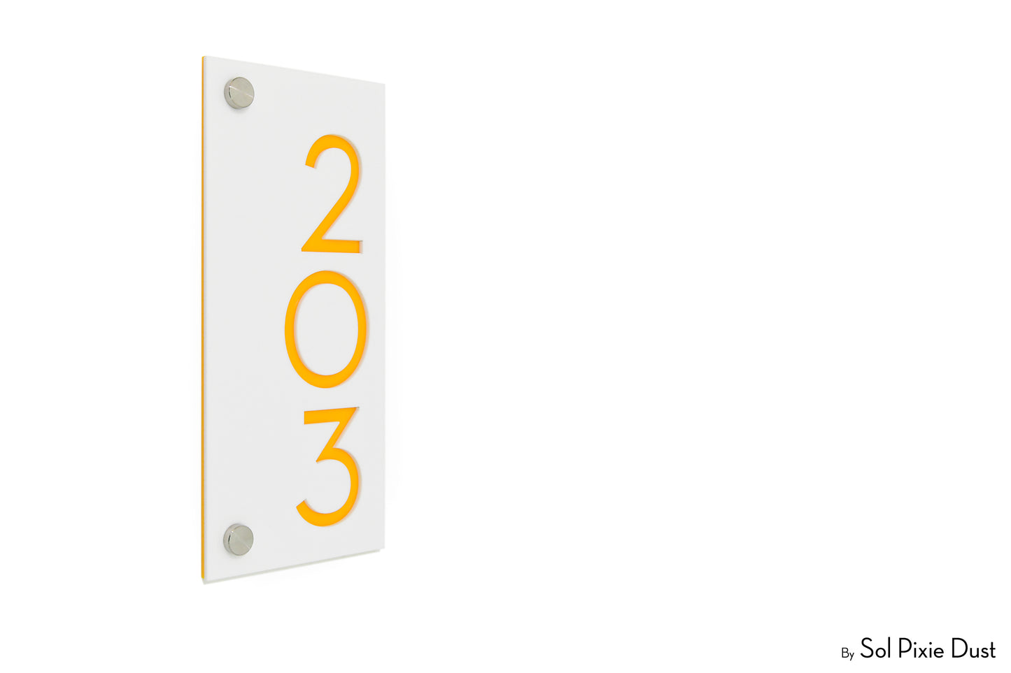 Acrylic Address Plaque - Signs