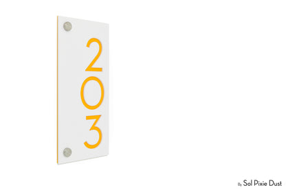 Acrylic Address Plaque - Signs