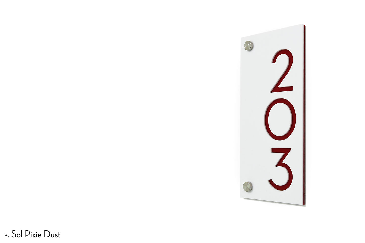 Acrylic Address Plaque - Signs