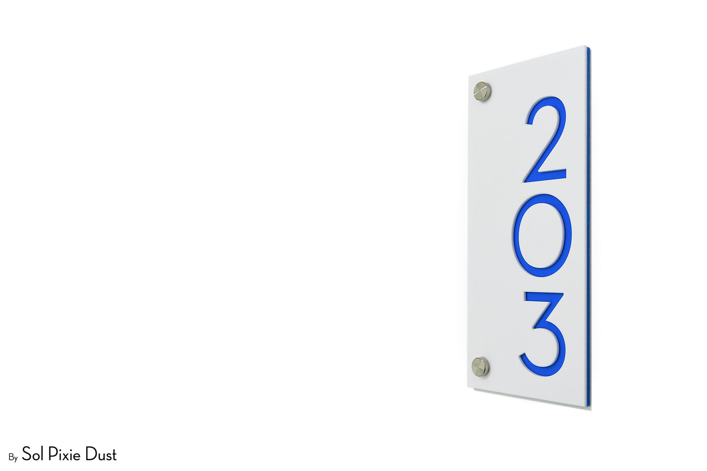 Acrylic Address Plaque - Signs