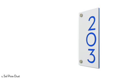 Acrylic Address Plaque - Signs