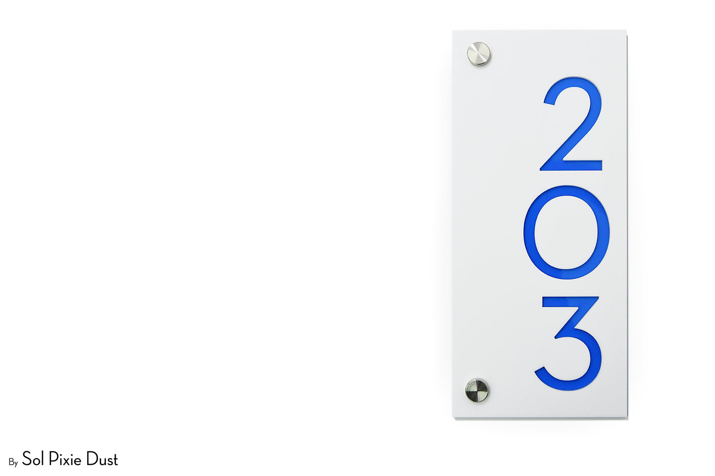 Acrylic Address Plaque - Signs