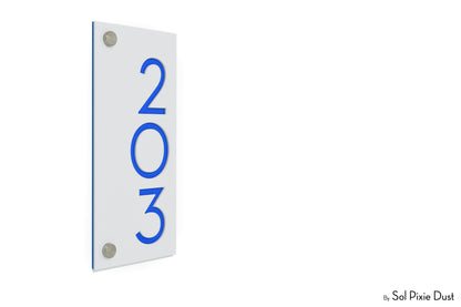 Acrylic Address Plaque - Signs