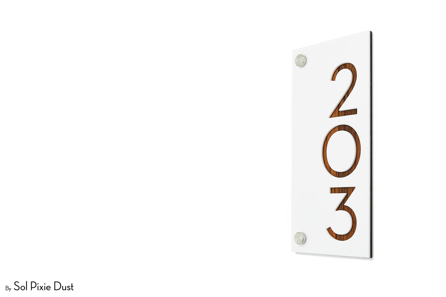 Acrylic Address Plaque - Signs