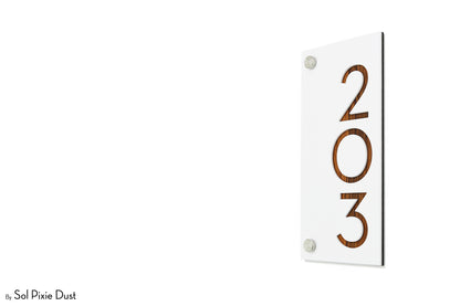 Acrylic Address Plaque - Signs