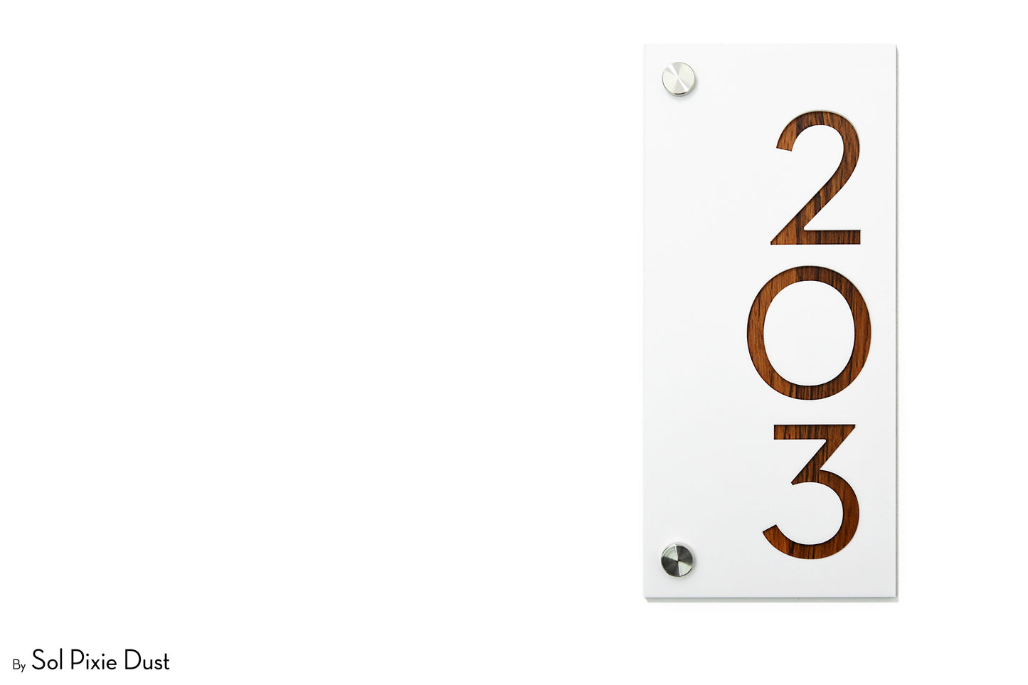 Acrylic Address Plaque - Signs