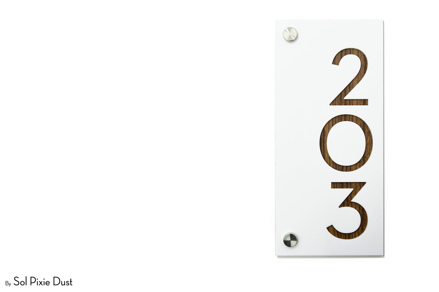 Acrylic Address Plaque - Signs