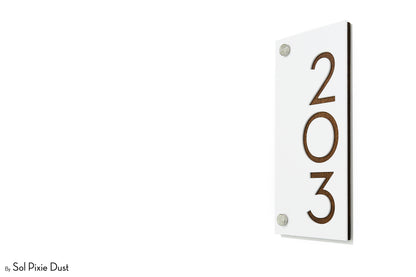 Acrylic Address Plaque - Signs
