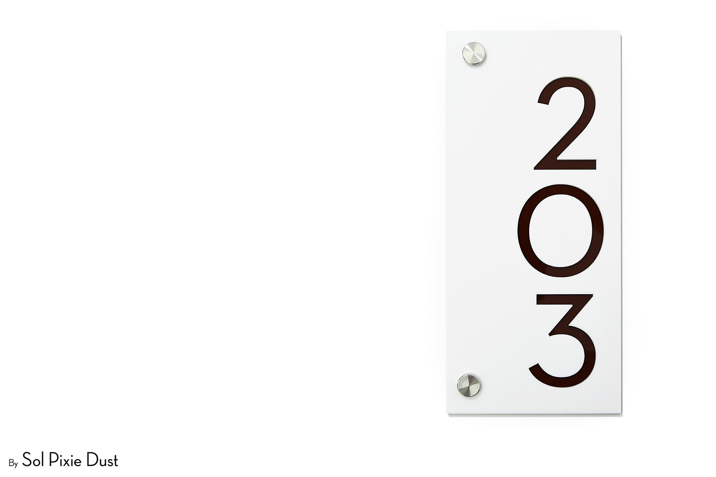 Acrylic Address Plaque - Signs
