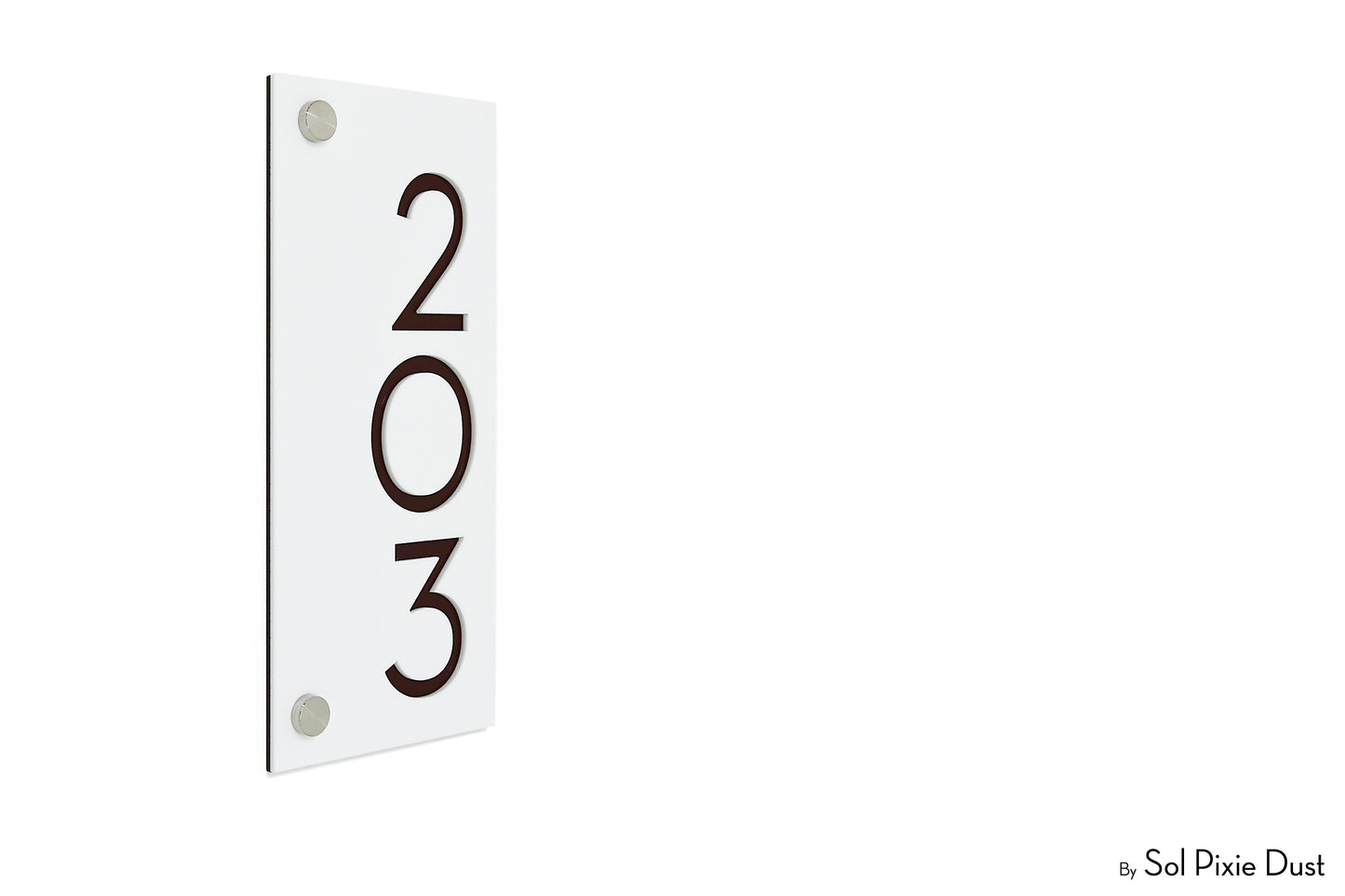 Acrylic Address Plaque - Signs