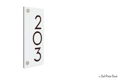 Acrylic Address Plaque - Signs