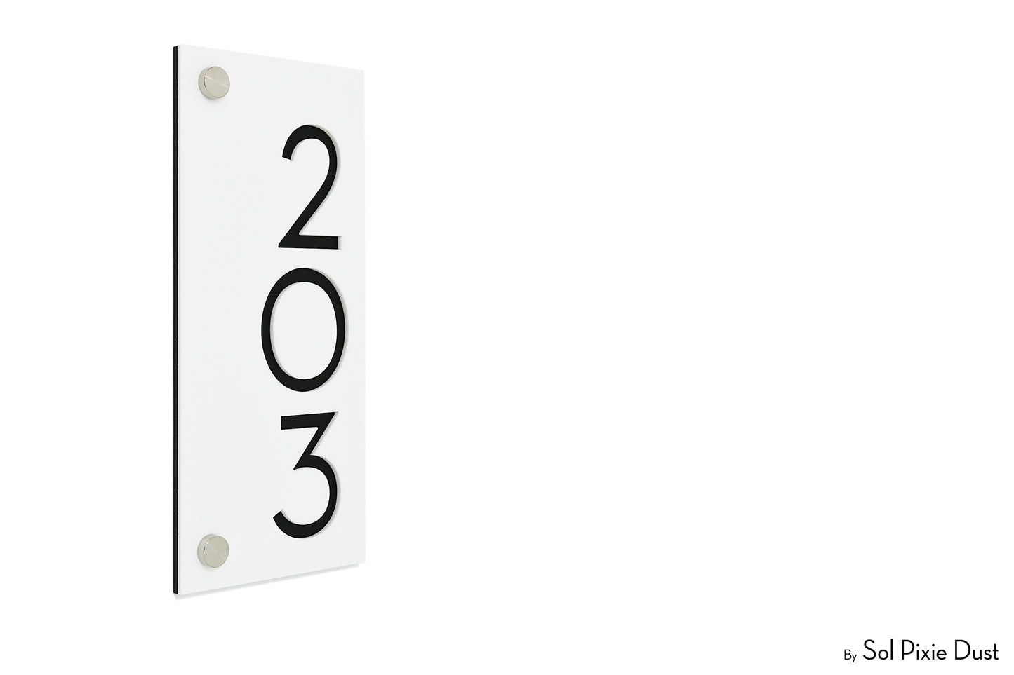 Acrylic Address Plaque - Signs