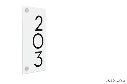 Acrylic Address Plaque - Signs