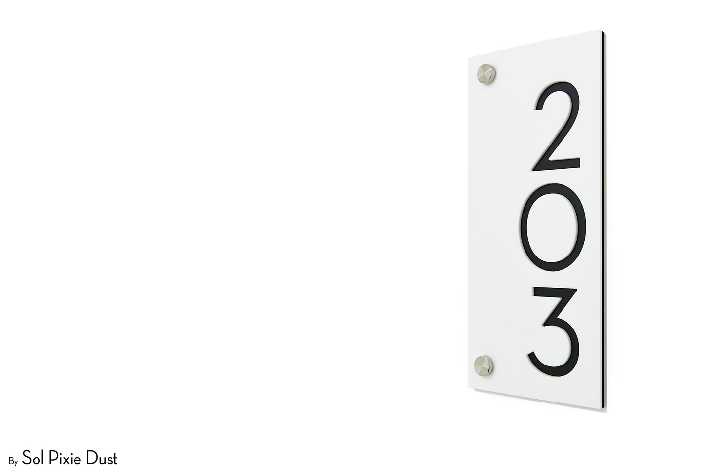 Acrylic Address Plaque - Signs