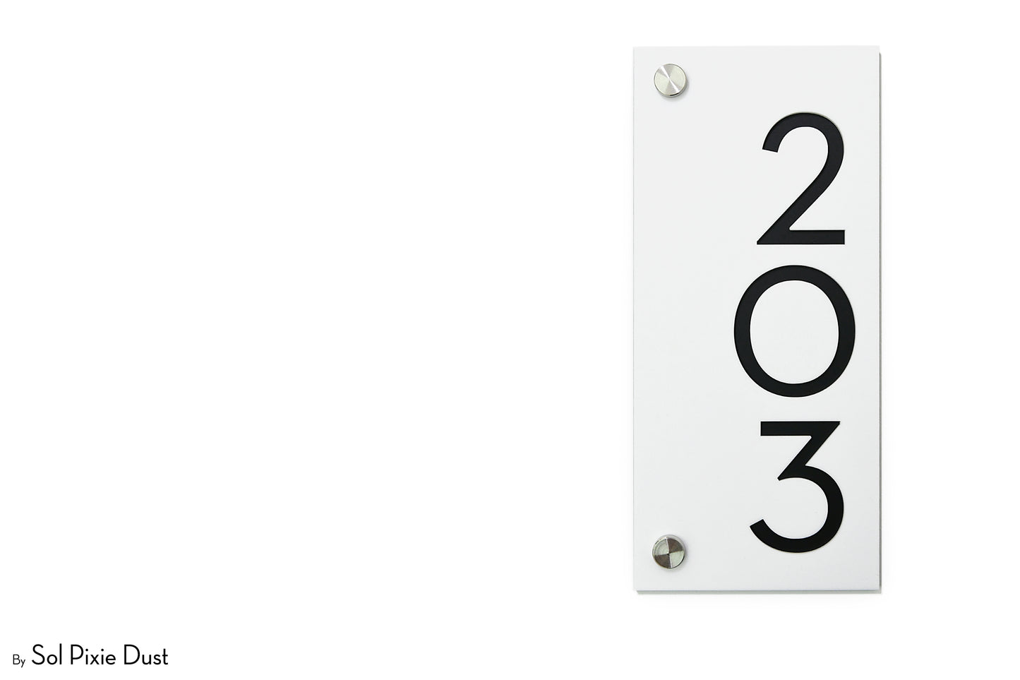 Acrylic Address Plaque - Signs