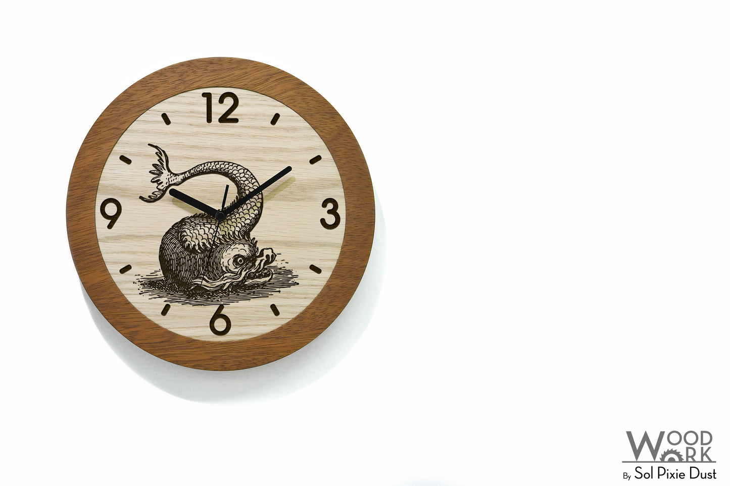 Wooden Round Clocks