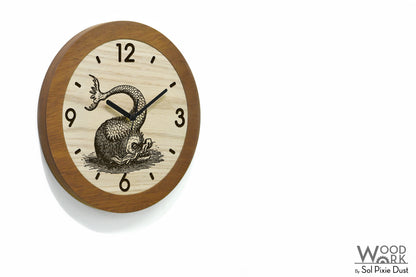 Wooden Round Clocks