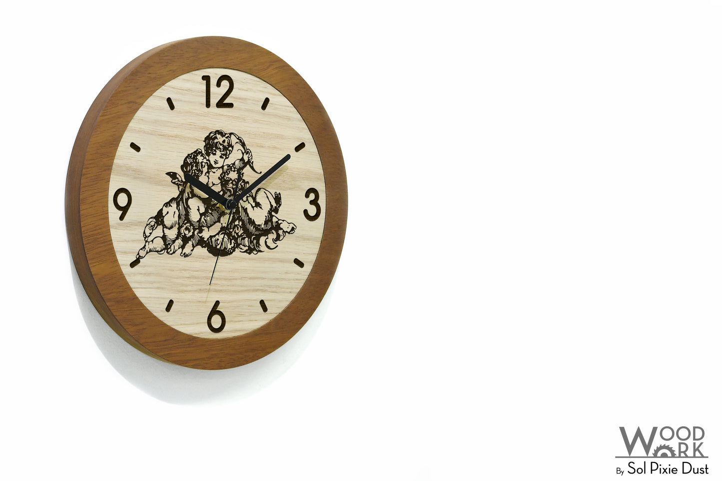 Wooden Round Clocks