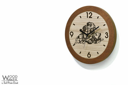 Wooden Round Clocks