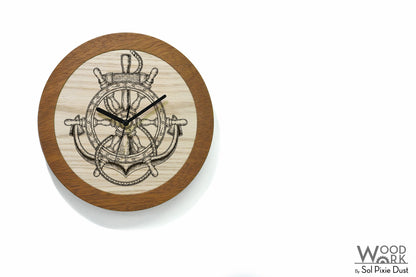 Wooden Round Clocks