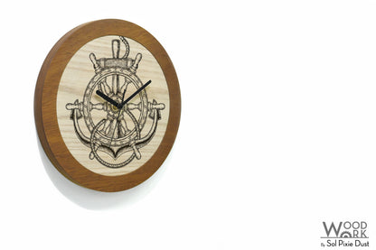 Wooden Round Clocks