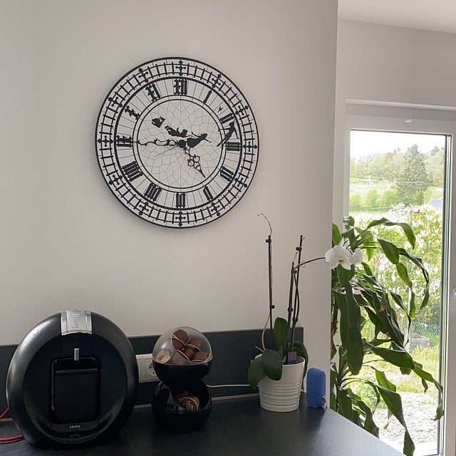 Peter Pan Big Ben Wall Clock