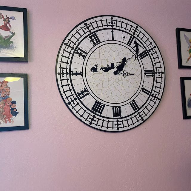 Peter Pan Big Ben Wall Clock