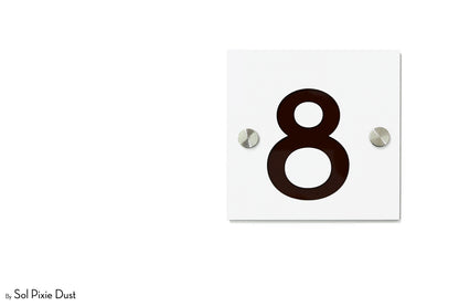 Acrylic Address Plaque - Signs