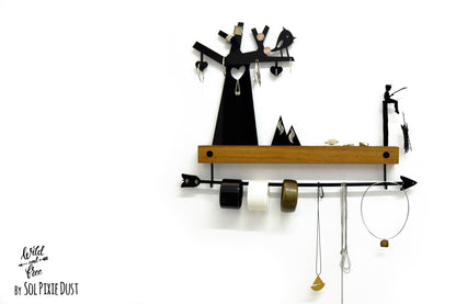 Bohemian Jewelry Display - Wall Hanging