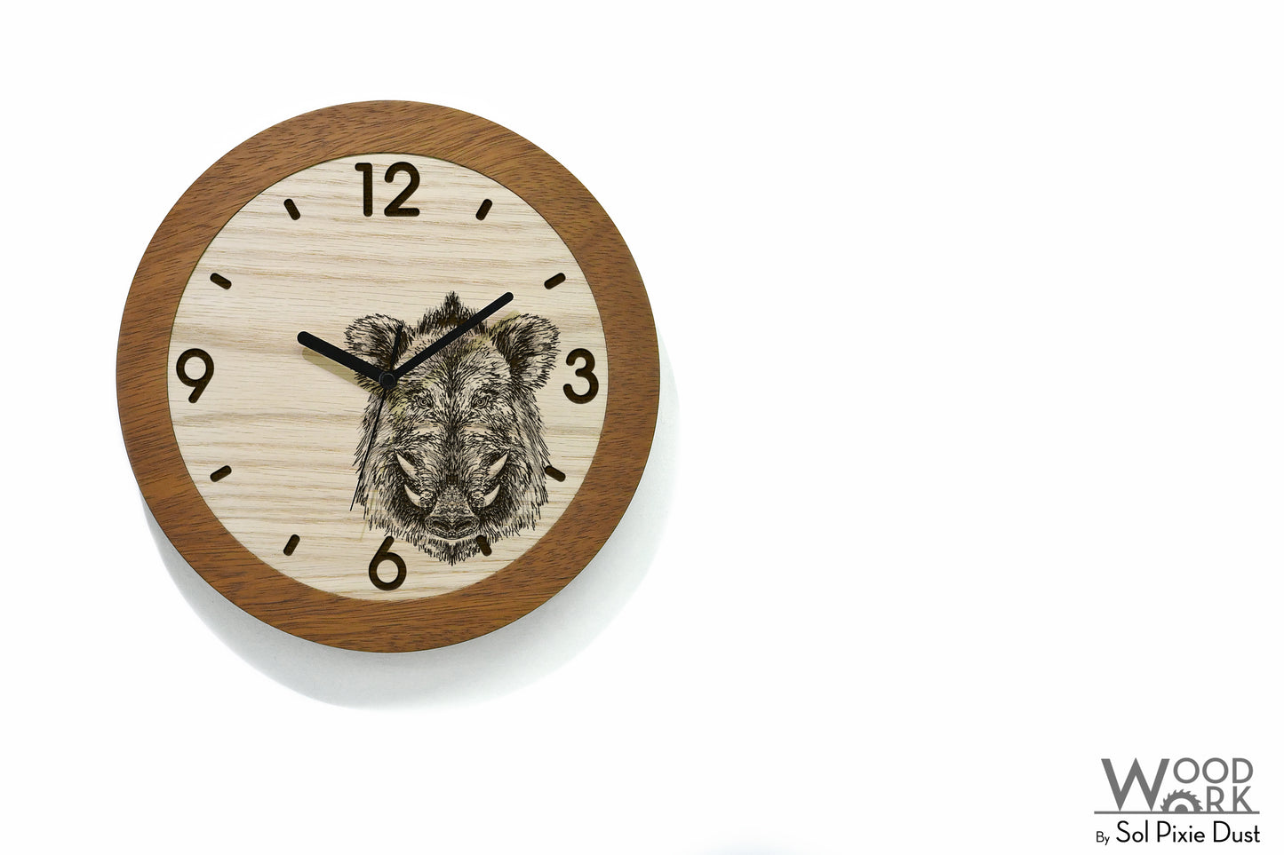 Wooden Round Clocks