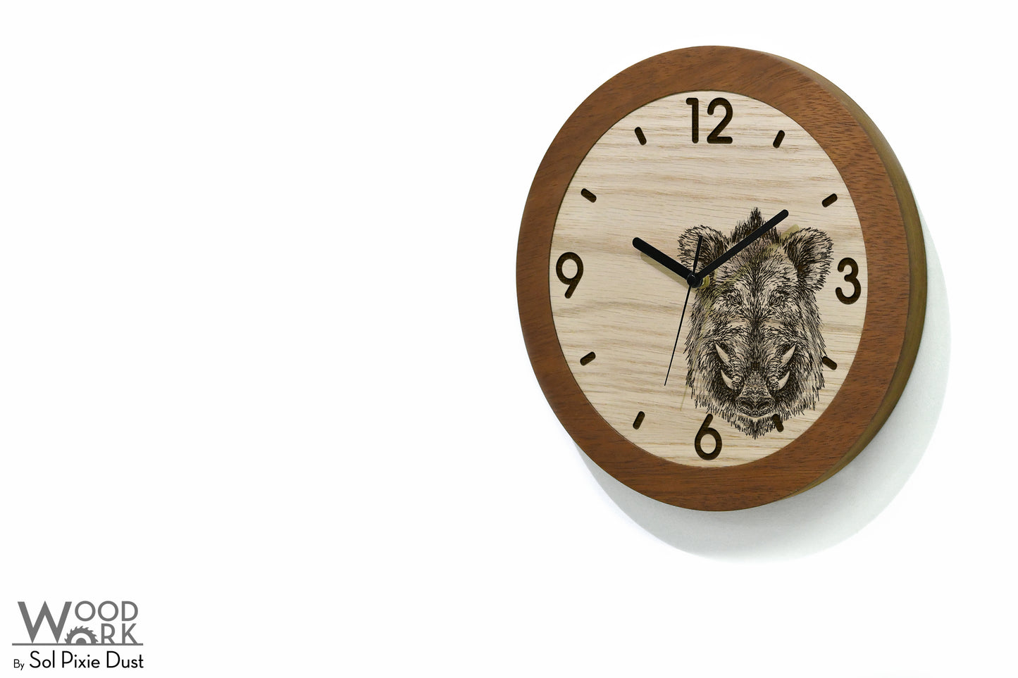 Wooden Round Clocks