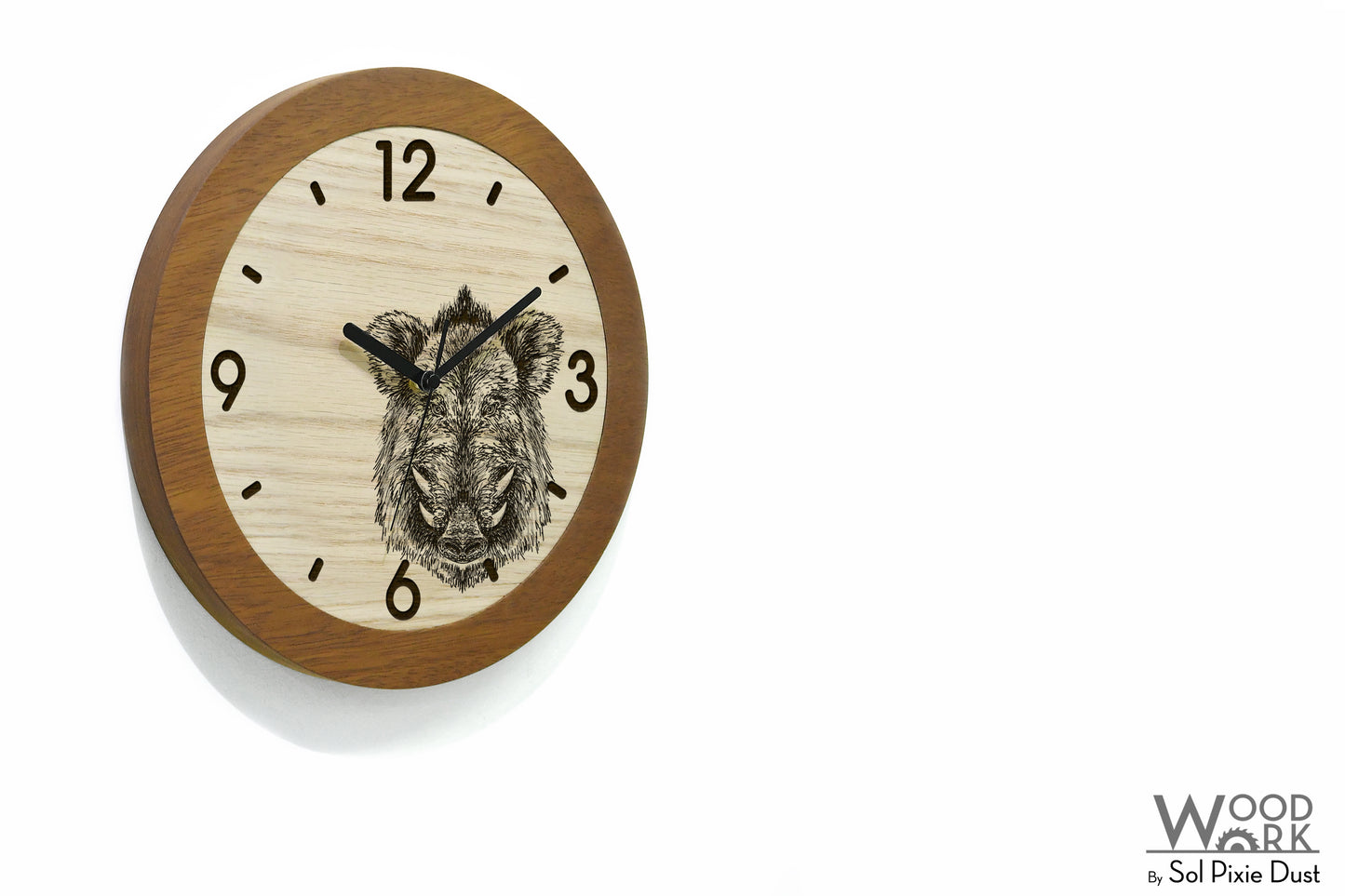 Wooden Round Clocks