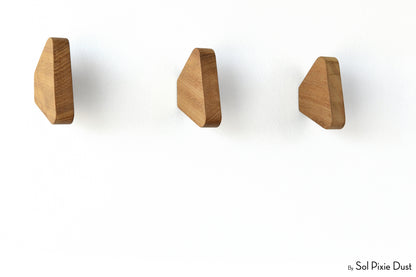 Wall Pegs and Racks - Wooden Hooks