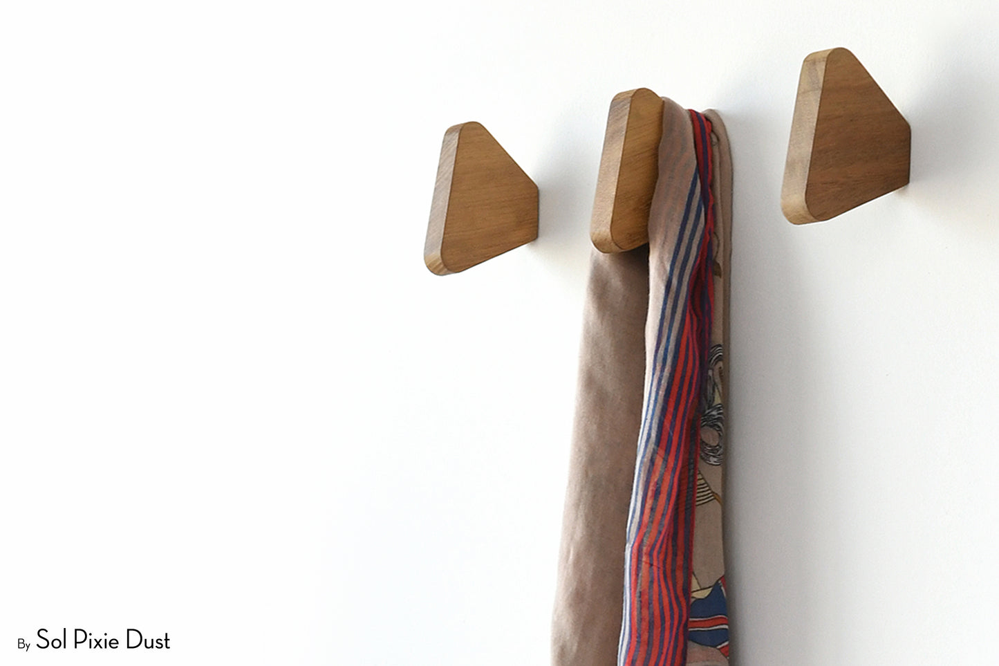 Wall Pegs and Racks - Wooden Hooks