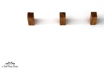 Wall Pegs and Racks - Wooden Hooks