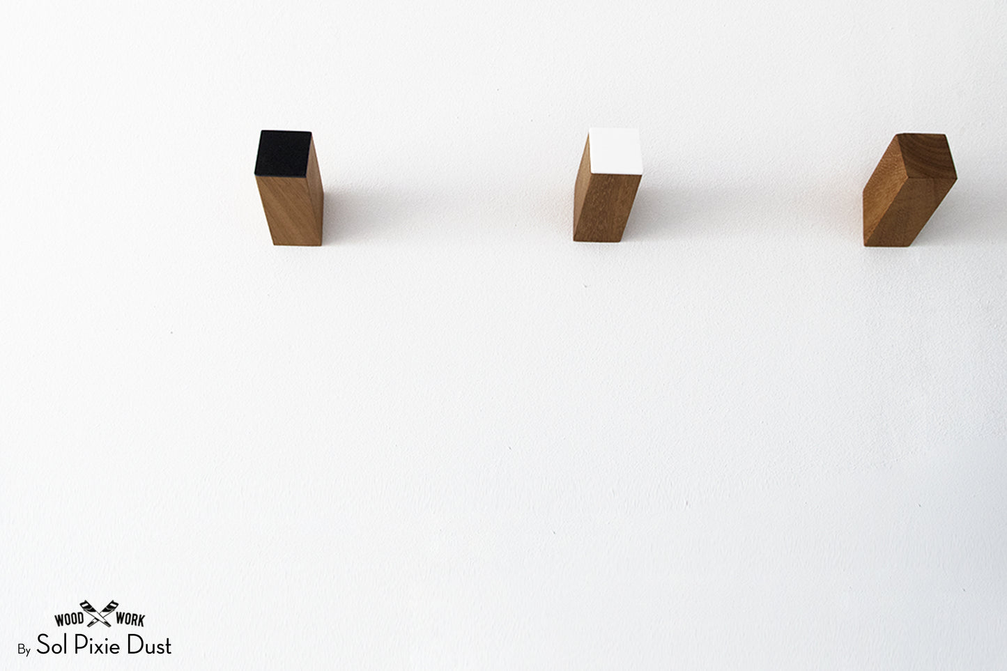 Wall Pegs and Racks - Wooden Hooks