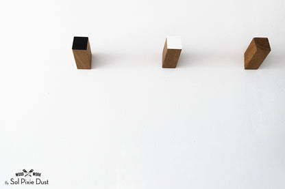 Wall Pegs and Racks - Wooden Hooks