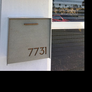 Type 1 - Wall Mounted Mailbox with Custom Door Styles & Body Colors