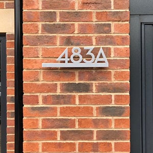 Underline House Numbers - LED Signs with Name / Address
